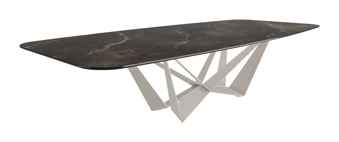 Cattelan Italia Skorpio Keramik Barrel Shaped Dining Table 300 & 320