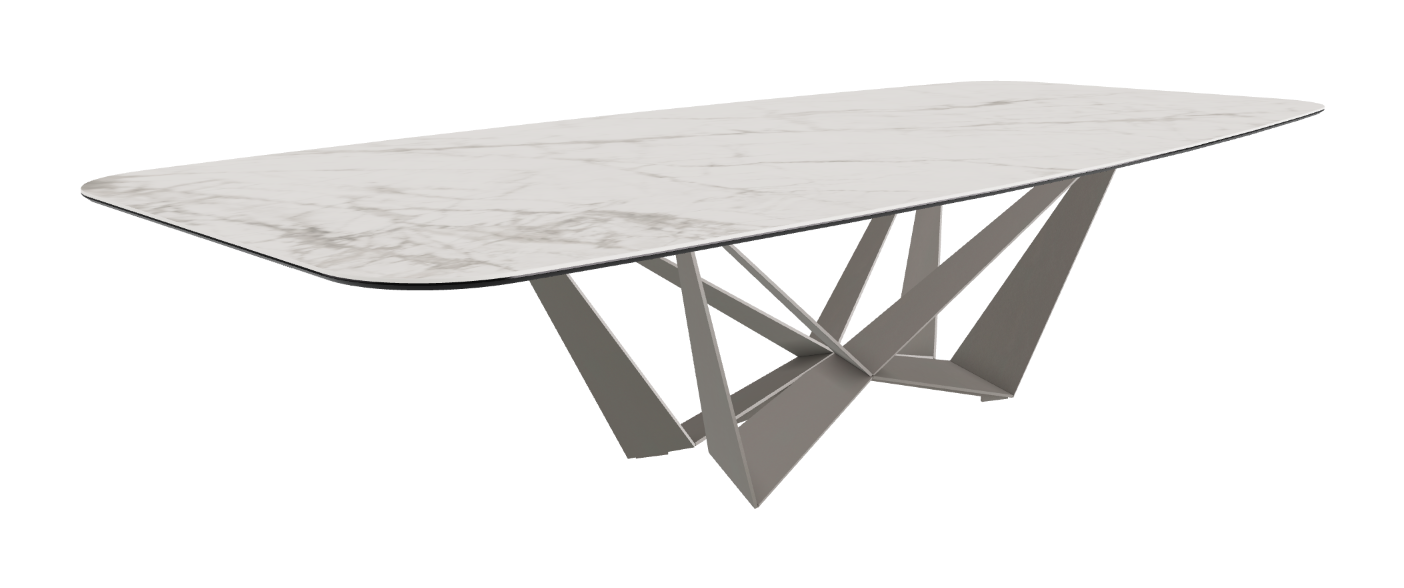 Cattelan Italia Skorpio Keramik Barrel Shaped Dining Table 300 & 320