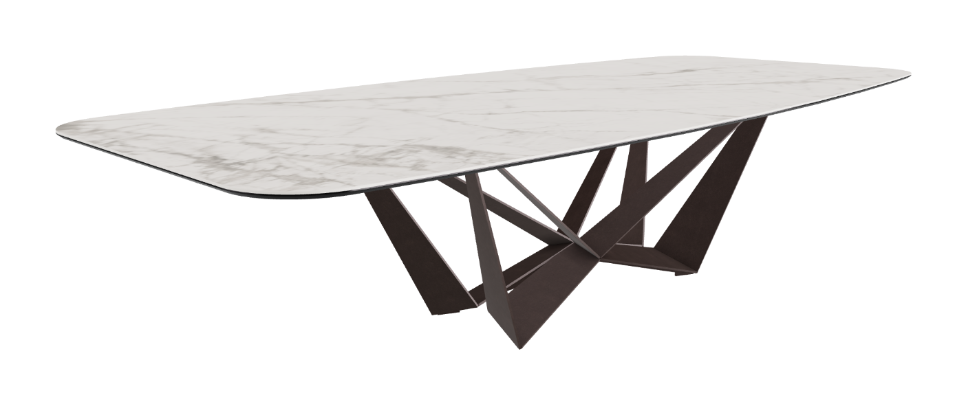 Cattelan Italia Skorpio Keramik Barrel Shaped Dining Table 300 & 320
