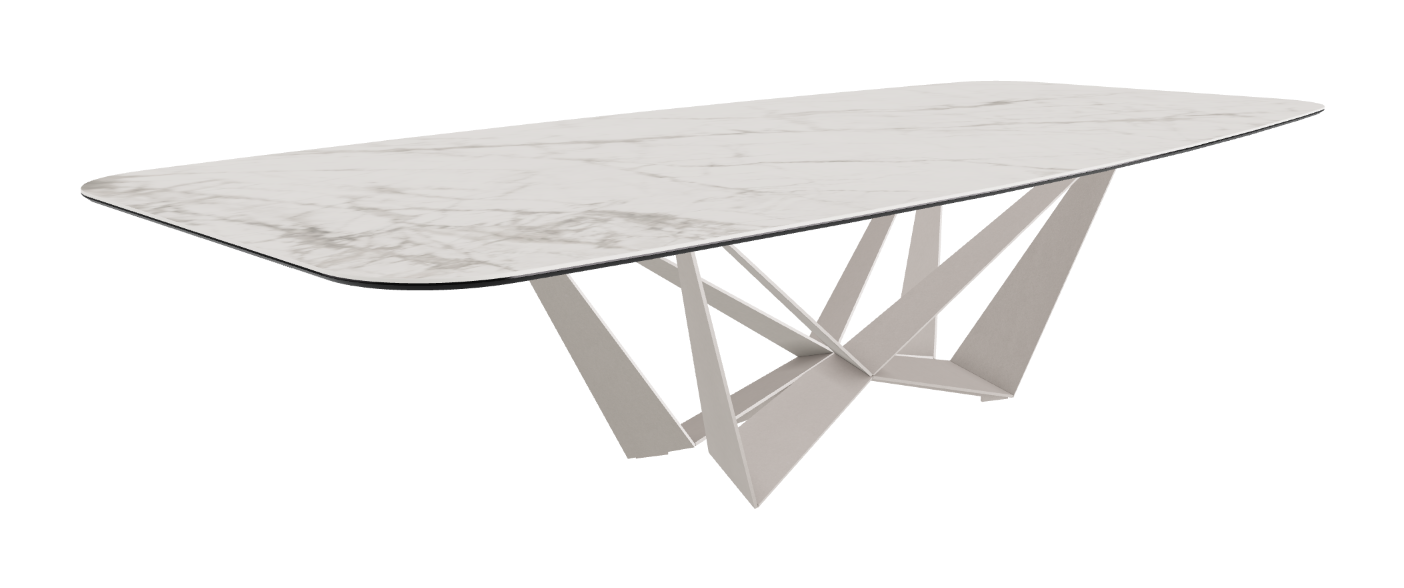 Cattelan Italia Skorpio Keramik Barrel Shaped Dining Table 300 & 320