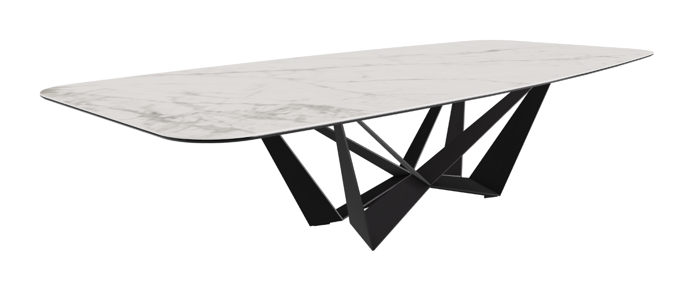 Cattelan Italia Skorpio Keramik Barrel Shaped Dining Table 300 & 320