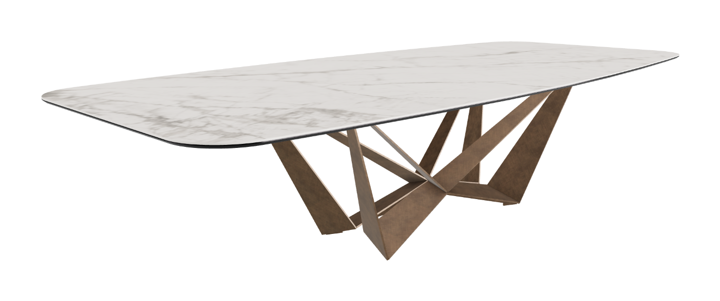 Cattelan Italia Skorpio Keramik Barrel Shaped Dining Table 300 & 320
