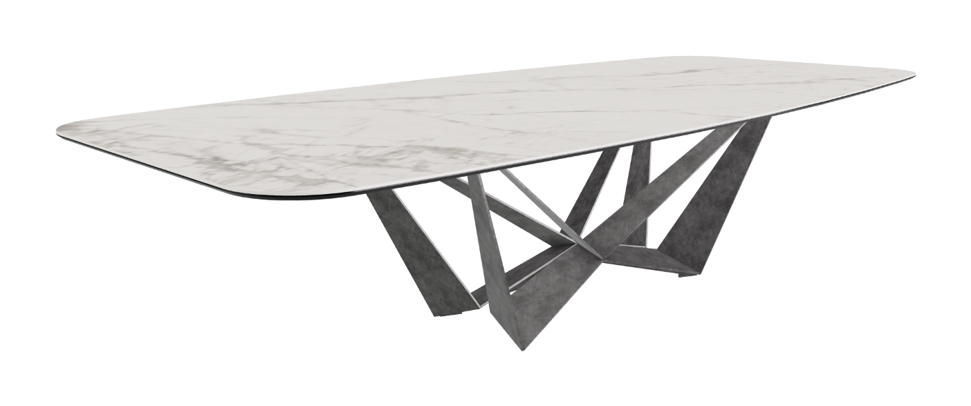 Cattelan Italia Skorpio Keramik Barrel Shaped Dining Table 300 & 320