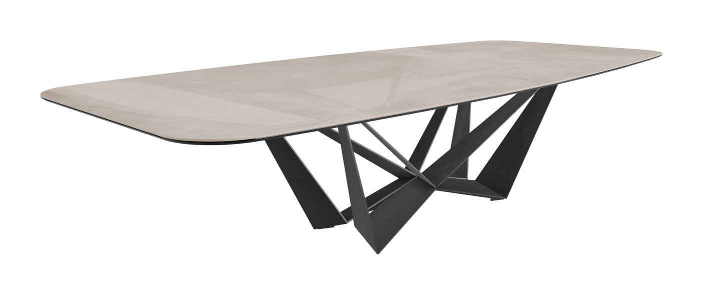 Cattelan Italia Skorpio Keramik Barrel Shaped Dining Table 300 & 320