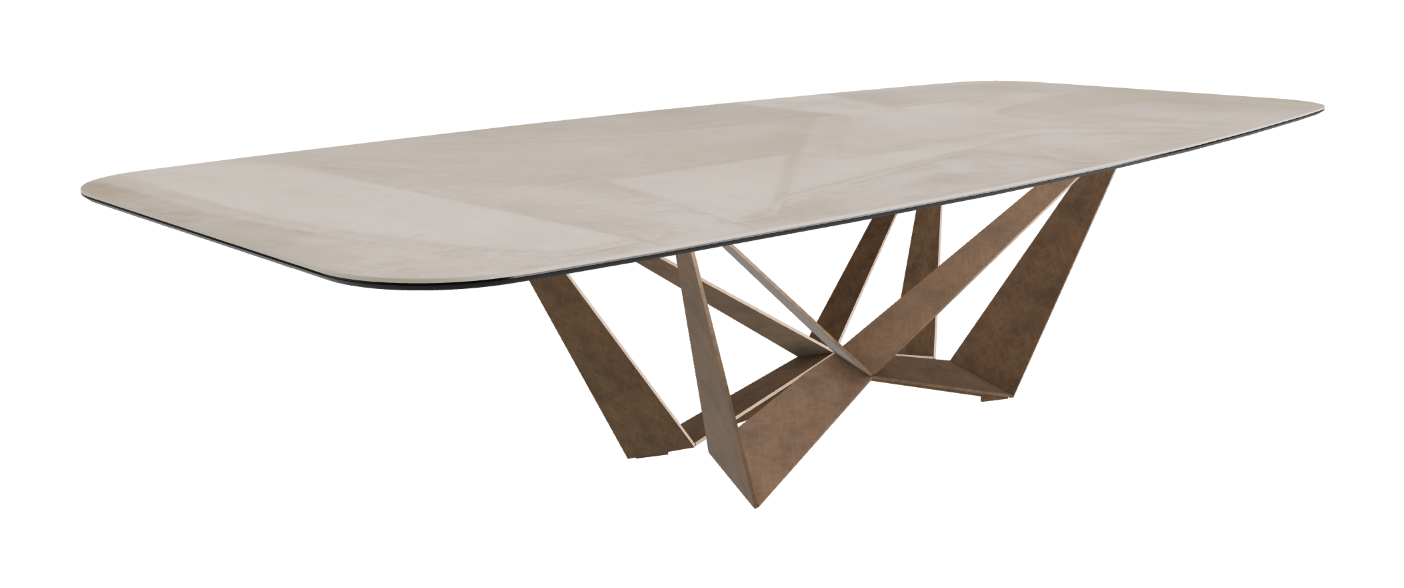 Cattelan Italia Skorpio Keramik Barrel Shaped Dining Table 300 & 320