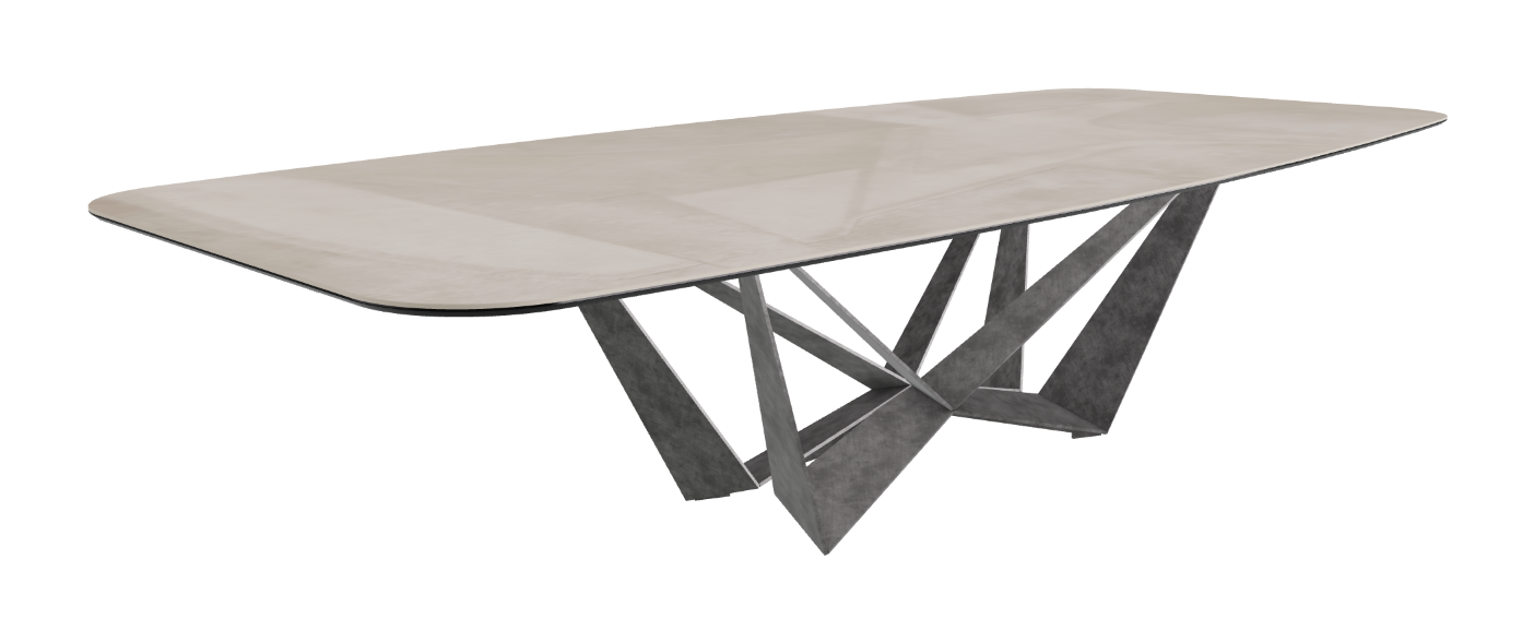 Cattelan Italia Skorpio Keramik Barrel Shaped Dining Table 300 & 320