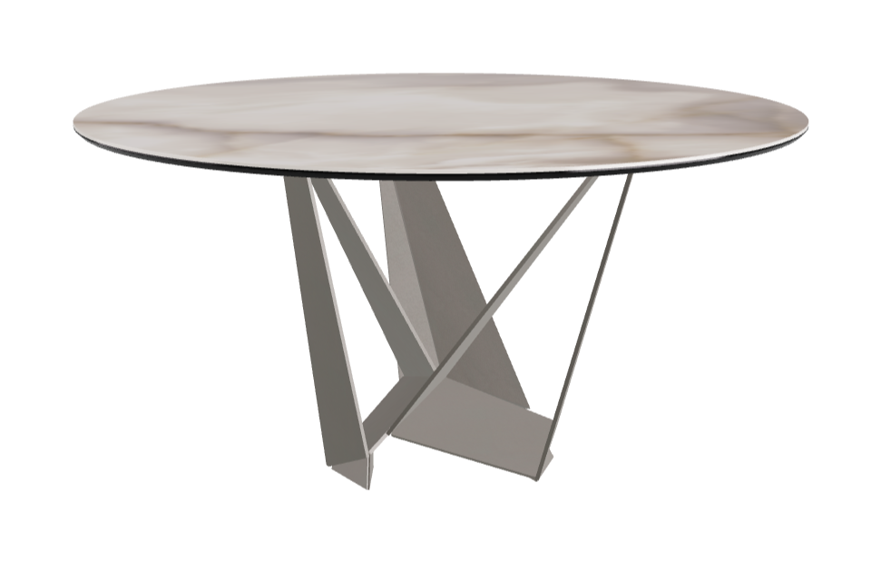 Cattelan Italia Skorpio Keramik Round Dining Table