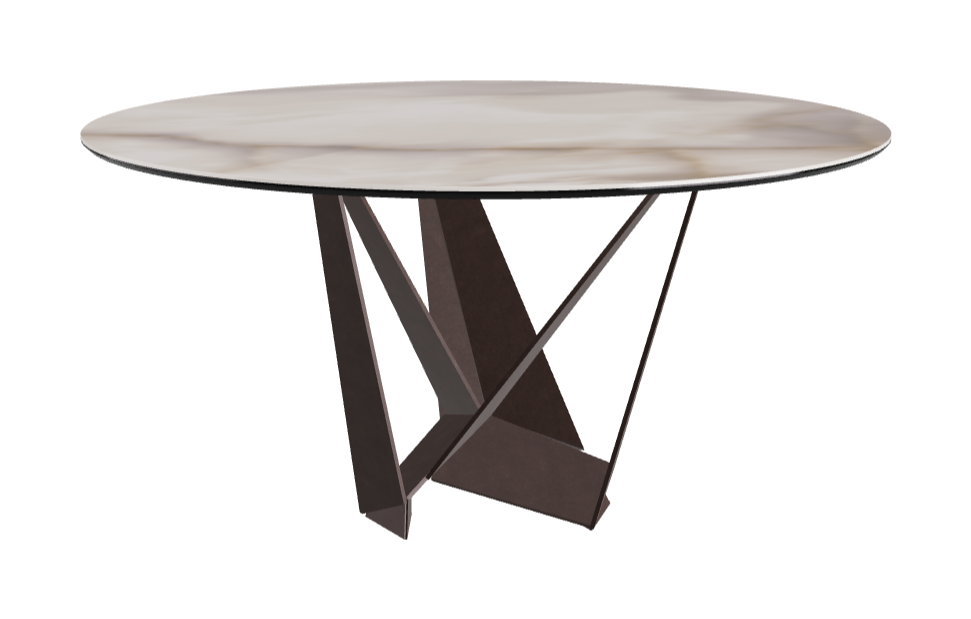 Cattelan Italia Skorpio Keramik Round Dining Table
