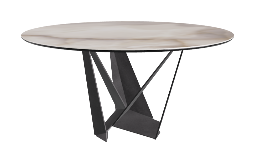 Cattelan Italia Skorpio Keramik Round Dining Table