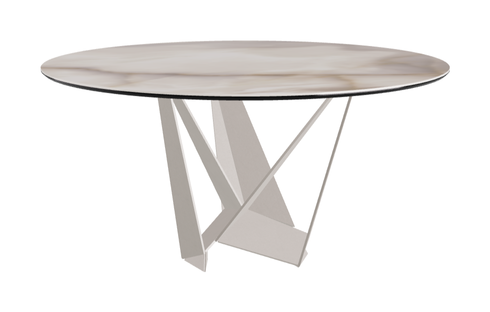 Cattelan Italia Skorpio Keramik Round Dining Table