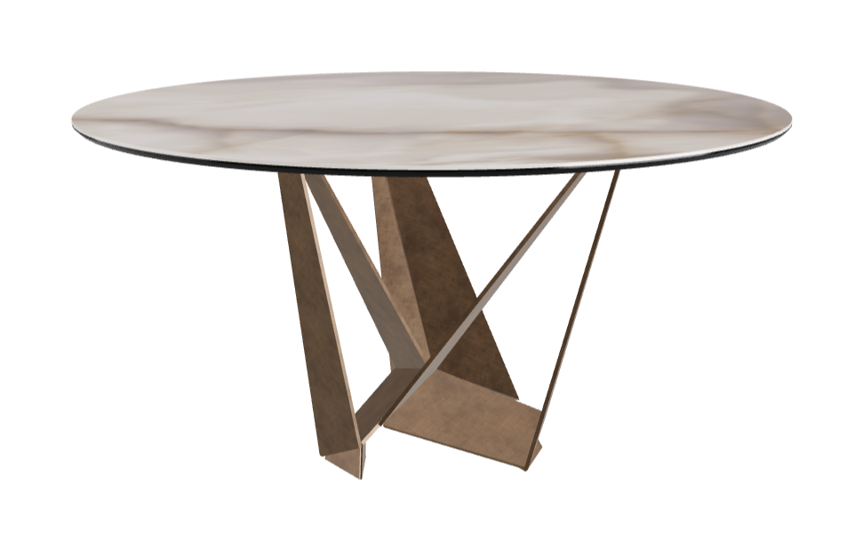 Cattelan Italia Skorpio Keramik Round Dining Table
