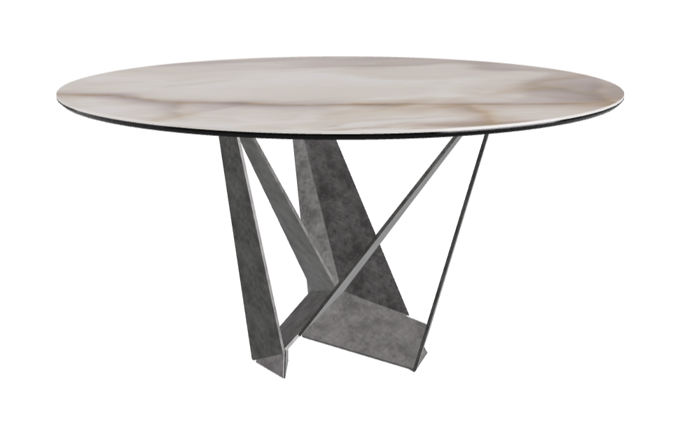Cattelan Italia Skorpio Keramik Round Dining Table