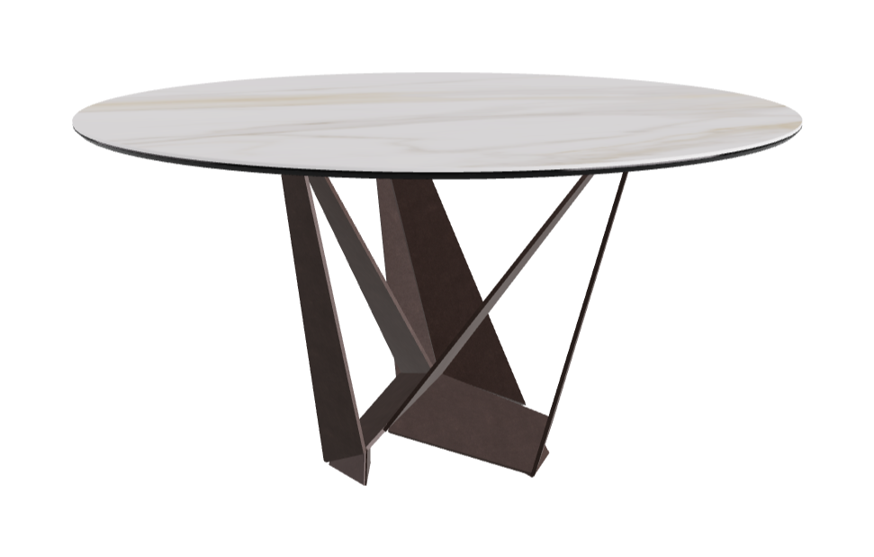 Cattelan Italia Skorpio Keramik Round Dining Table