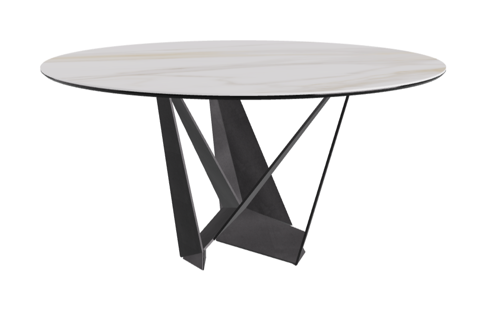 Cattelan Italia Skorpio Keramik Round Dining Table