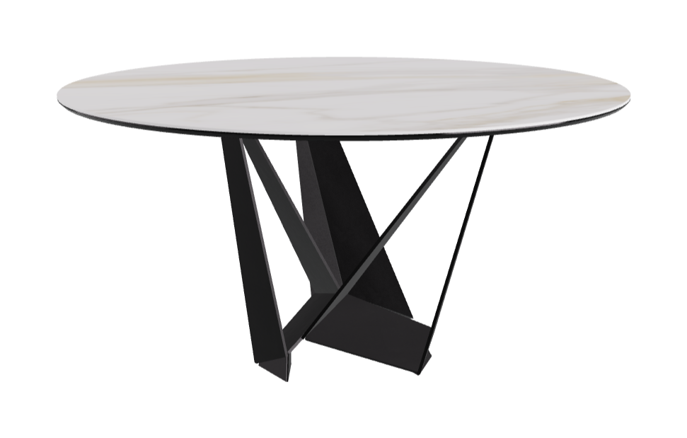 Cattelan Italia Skorpio Keramik Round Dining Table