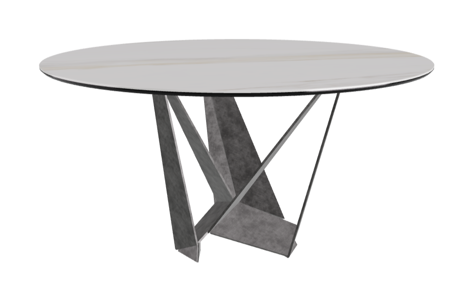 Cattelan Italia Skorpio Keramik Round Dining Table