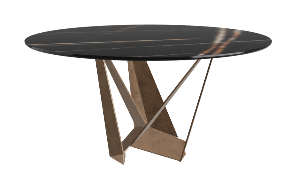 Cattelan Italia Skorpio Keramik Round Dining Table