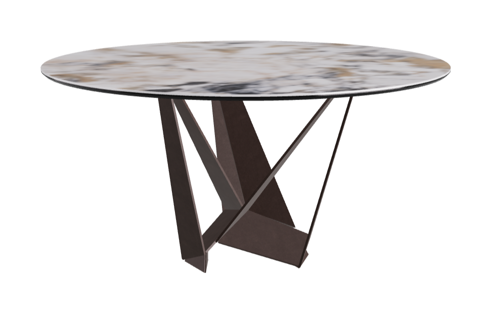 Cattelan Italia Skorpio Keramik Round Dining Table