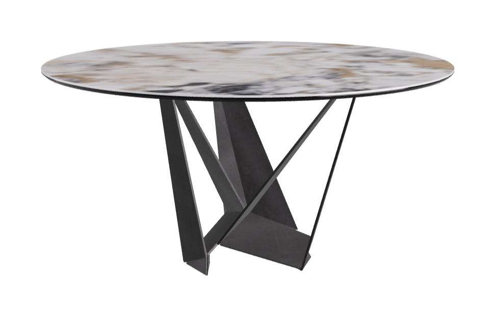Cattelan Italia Skorpio Keramik Round Dining Table
