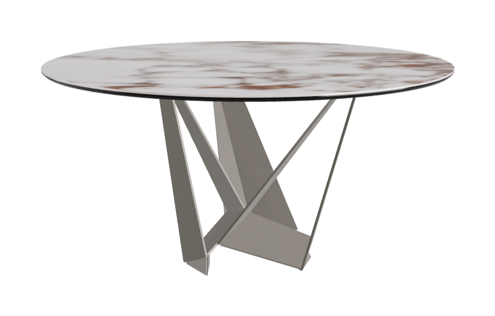Cattelan Italia Skorpio Keramik Round Dining Table