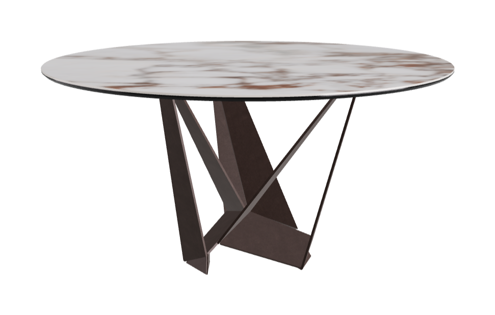 Cattelan Italia Skorpio Keramik Round Dining Table