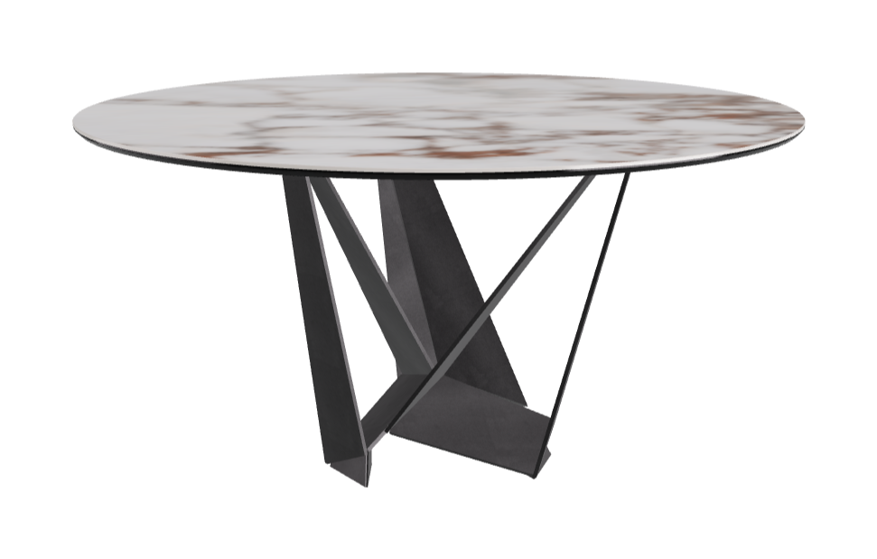 Cattelan Italia Skorpio Keramik Round Dining Table