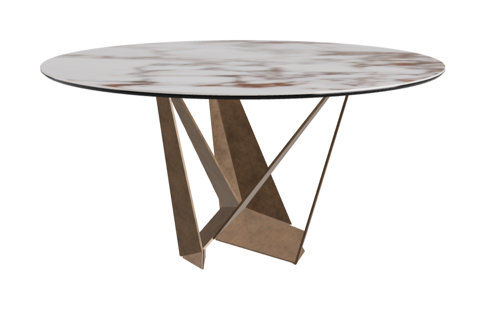 Cattelan Italia Skorpio Keramik Round Dining Table
