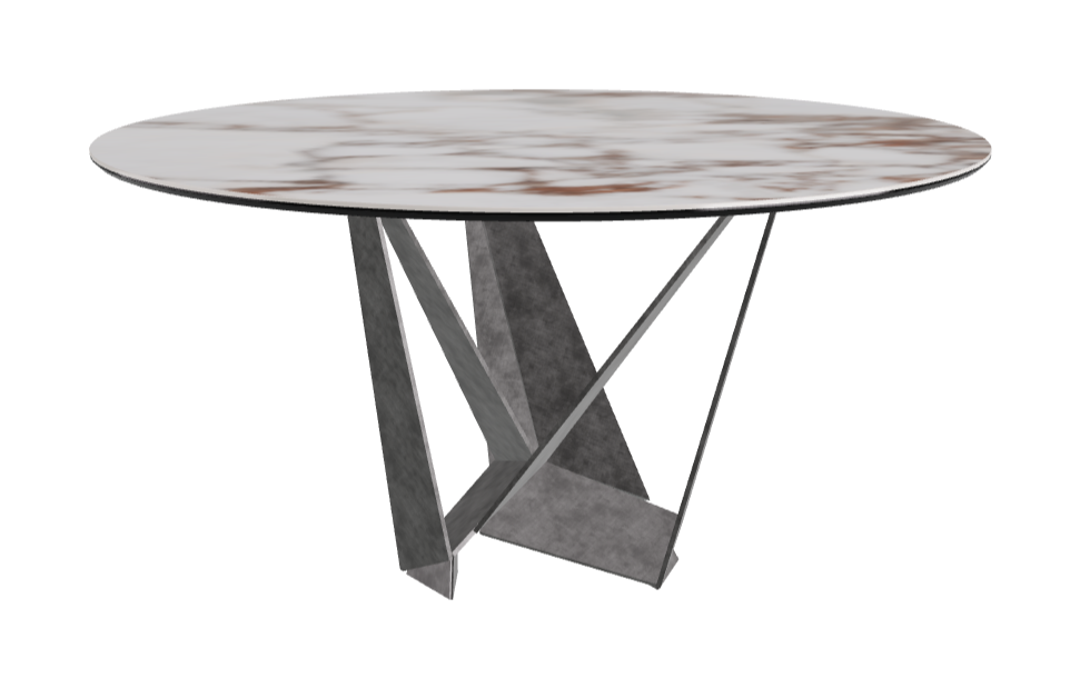 Cattelan Italia Skorpio Keramik Round Dining Table