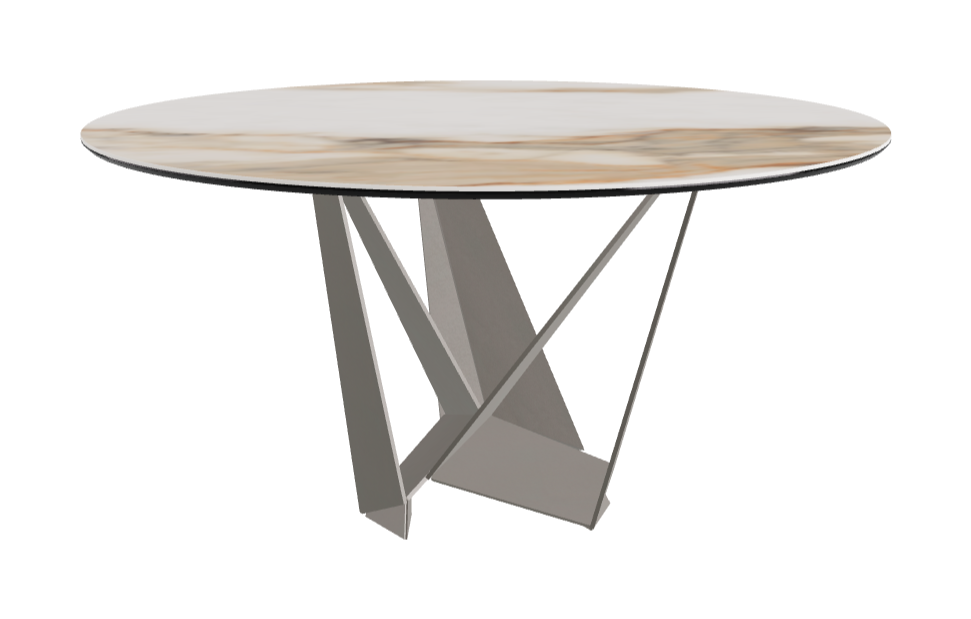 Cattelan Italia Skorpio Keramik Round Dining Table