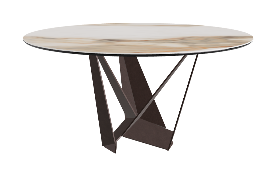Cattelan Italia Skorpio Keramik Round Dining Table