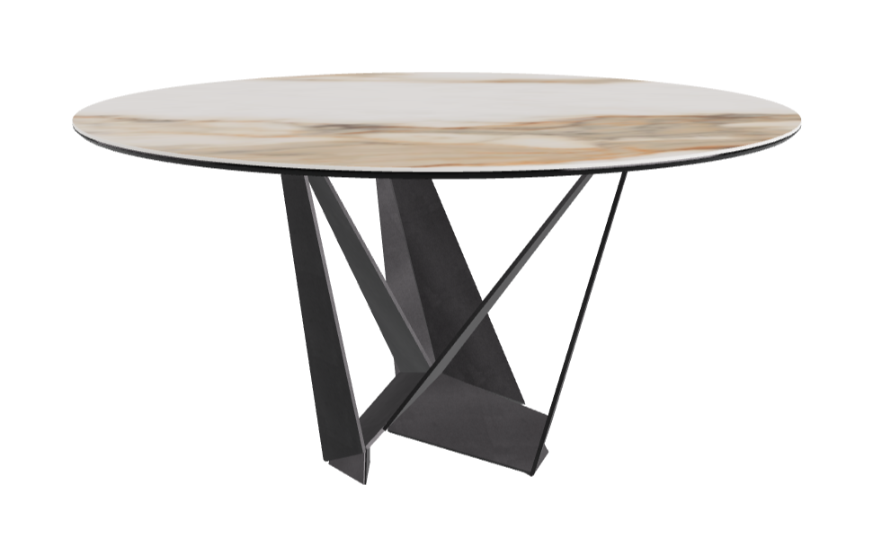 Cattelan Italia Skorpio Keramik Round Dining Table