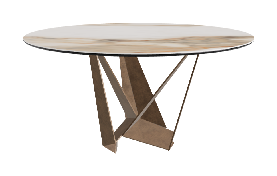 Cattelan Italia Skorpio Keramik Round Dining Table