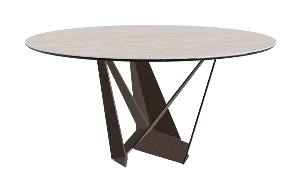 Cattelan Italia Skorpio Keramik Round Dining Table