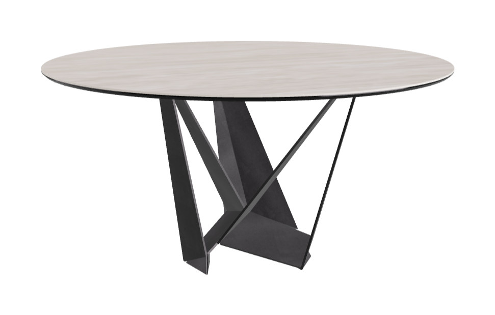 Cattelan Italia Skorpio Keramik Round Dining Table