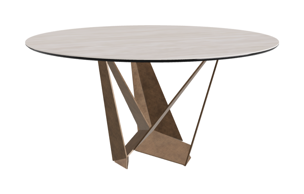 Cattelan Italia Skorpio Keramik Round Dining Table
