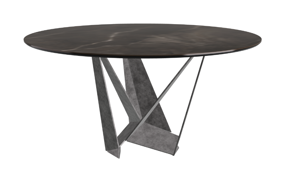 Cattelan Italia Skorpio Keramik Round Dining Table