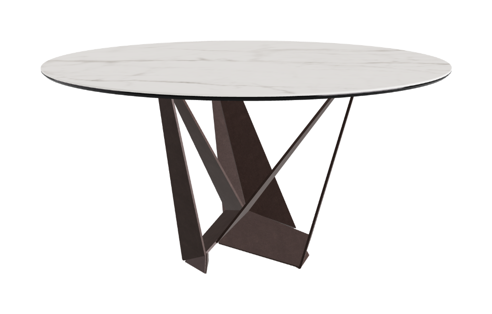 Cattelan Italia Skorpio Keramik Round Dining Table