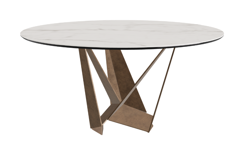 Cattelan Italia Skorpio Keramik Round Dining Table
