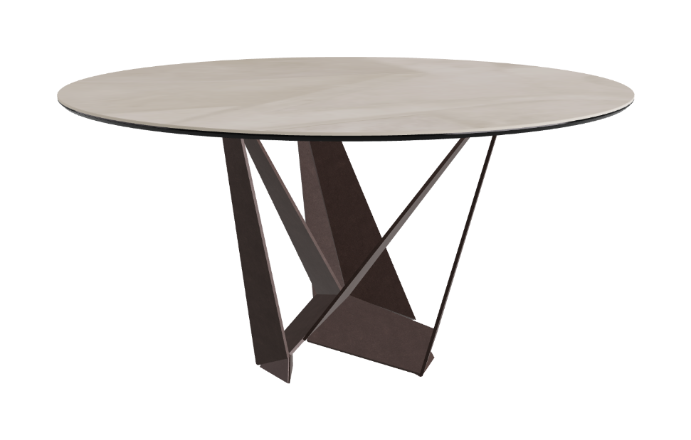 Cattelan Italia Skorpio Keramik Round Dining Table