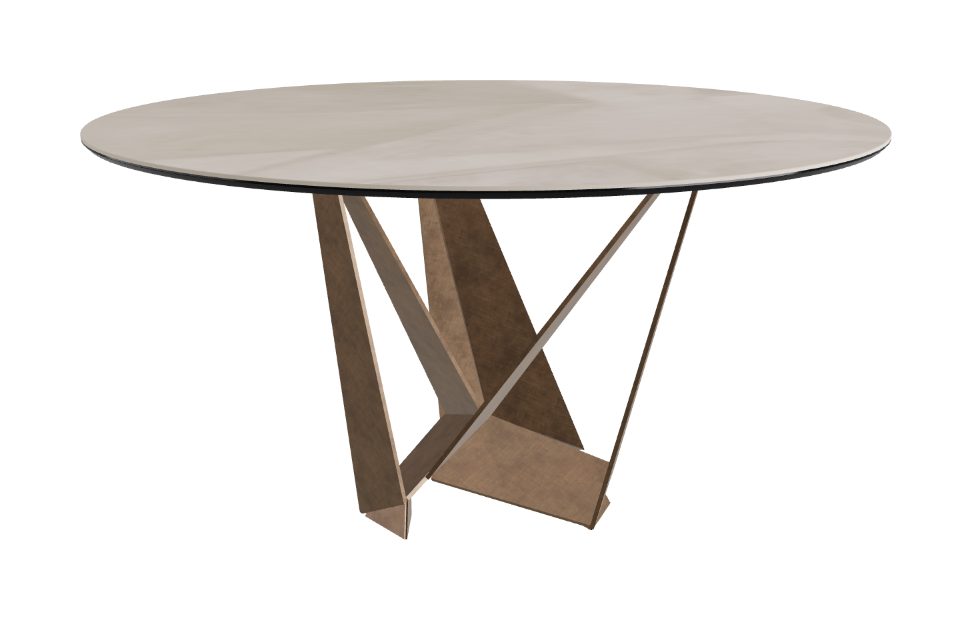 Cattelan Italia Skorpio Keramik Round Dining Table