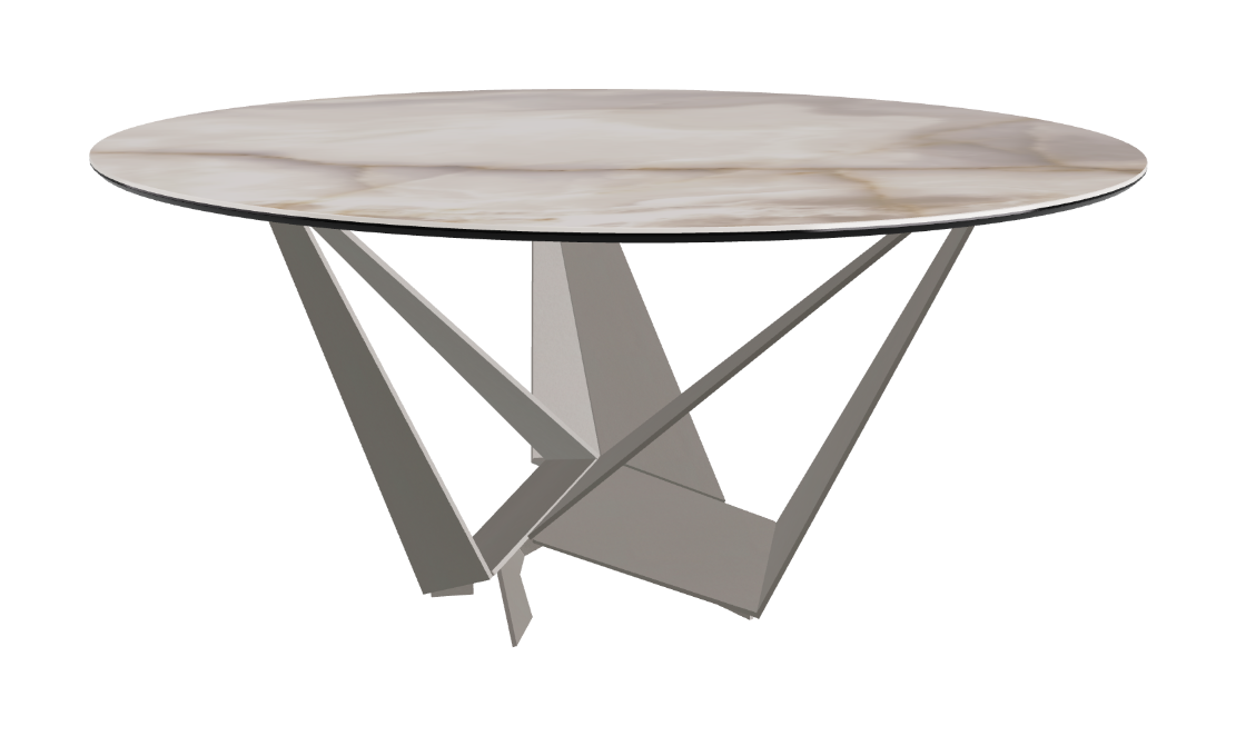 Cattelan Italia Skorpio Keramik Round Dining Table