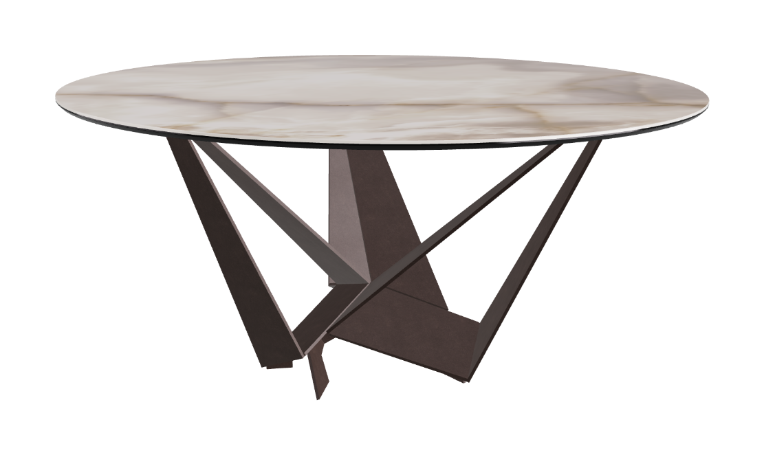 Cattelan Italia Skorpio Keramik Round Dining Table