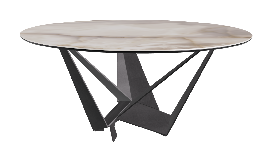 Cattelan Italia Skorpio Keramik Round Dining Table