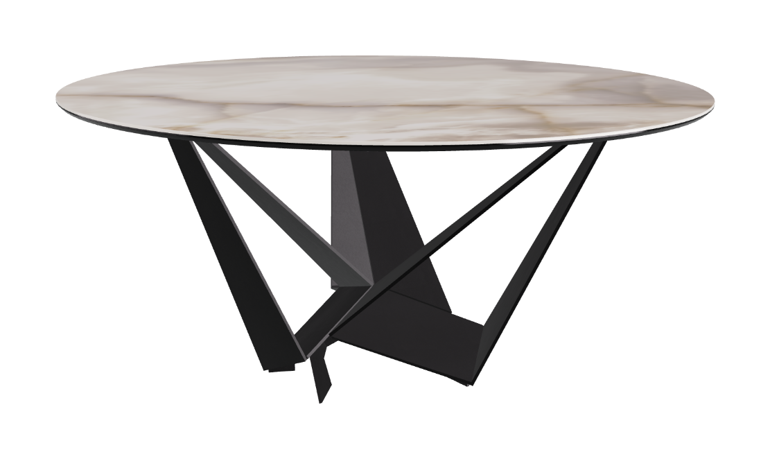 Cattelan Italia Skorpio Keramik Round Dining Table