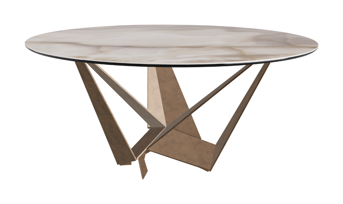 Cattelan Italia Skorpio Keramik Round Dining Table