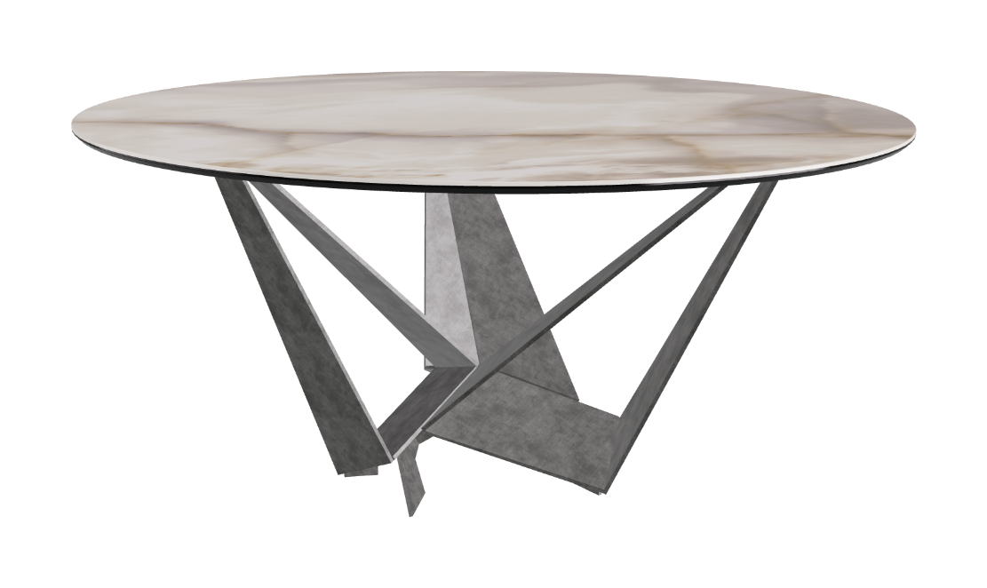 Cattelan Italia Skorpio Keramik Round Dining Table