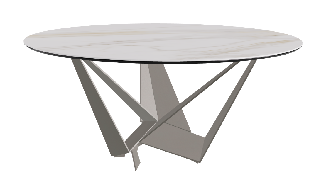 Cattelan Italia Skorpio Keramik Round Dining Table