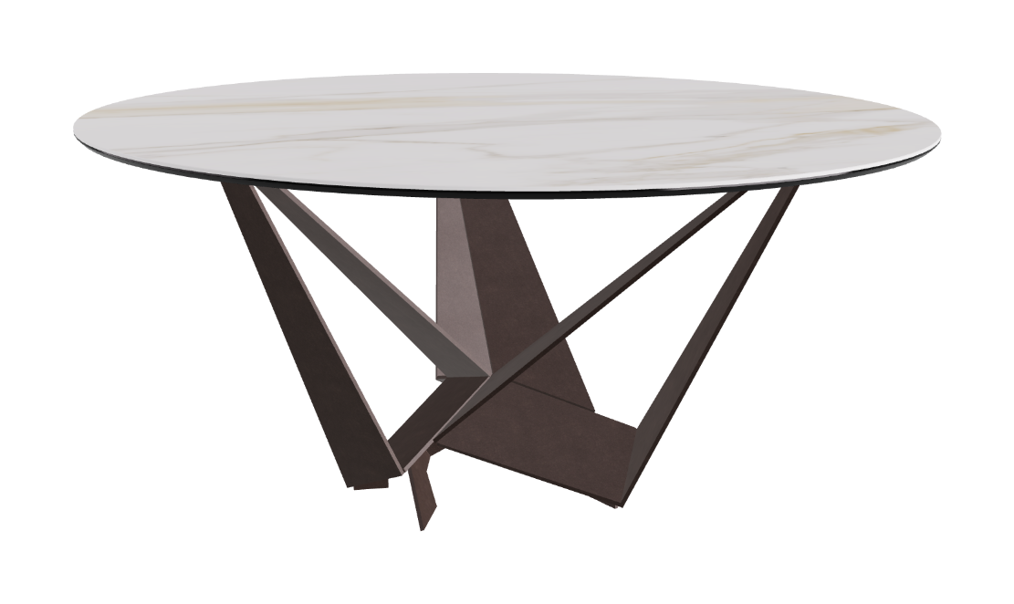Cattelan Italia Skorpio Keramik Round Dining Table