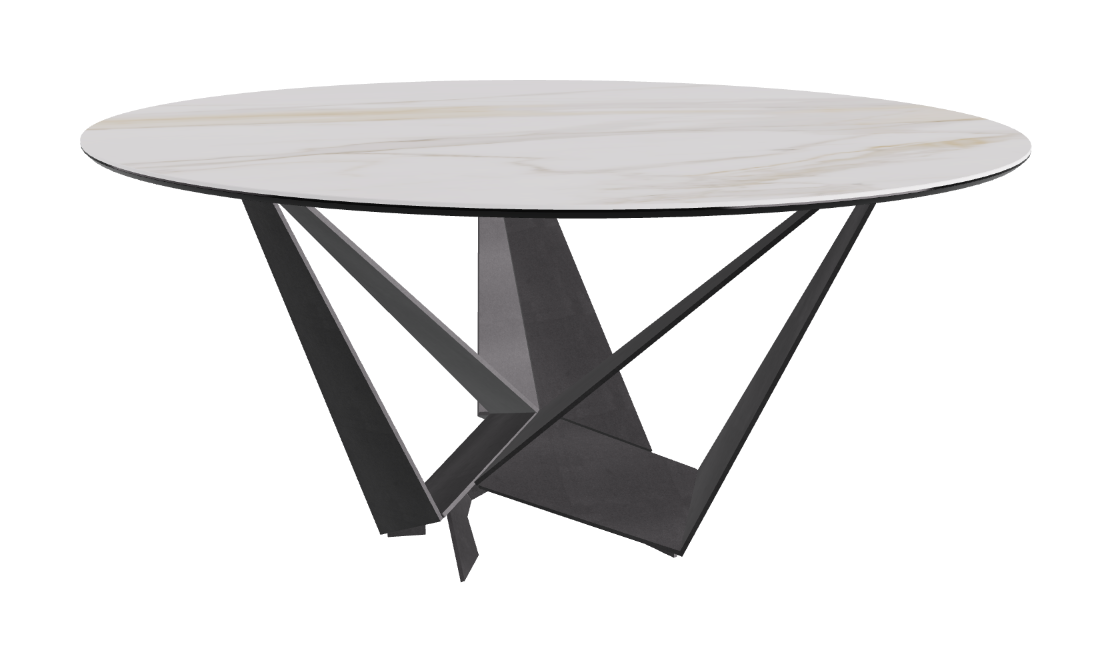 Cattelan Italia Skorpio Keramik Round Dining Table