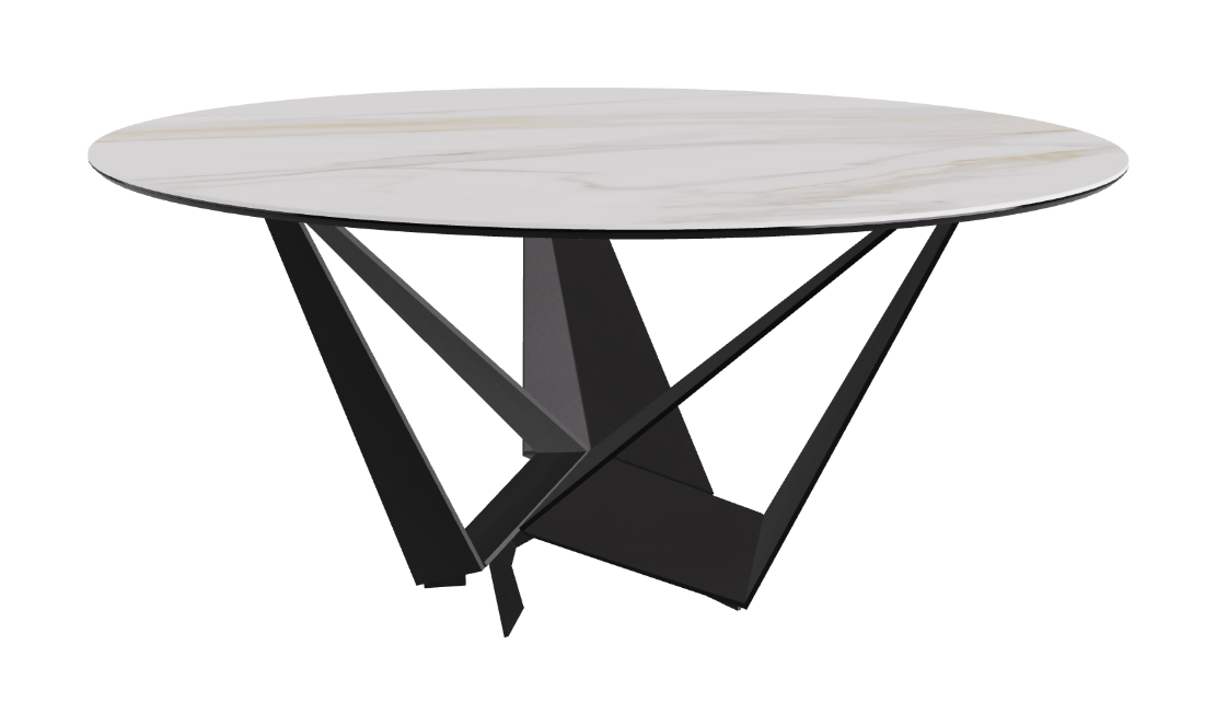 Cattelan Italia Skorpio Keramik Round Dining Table